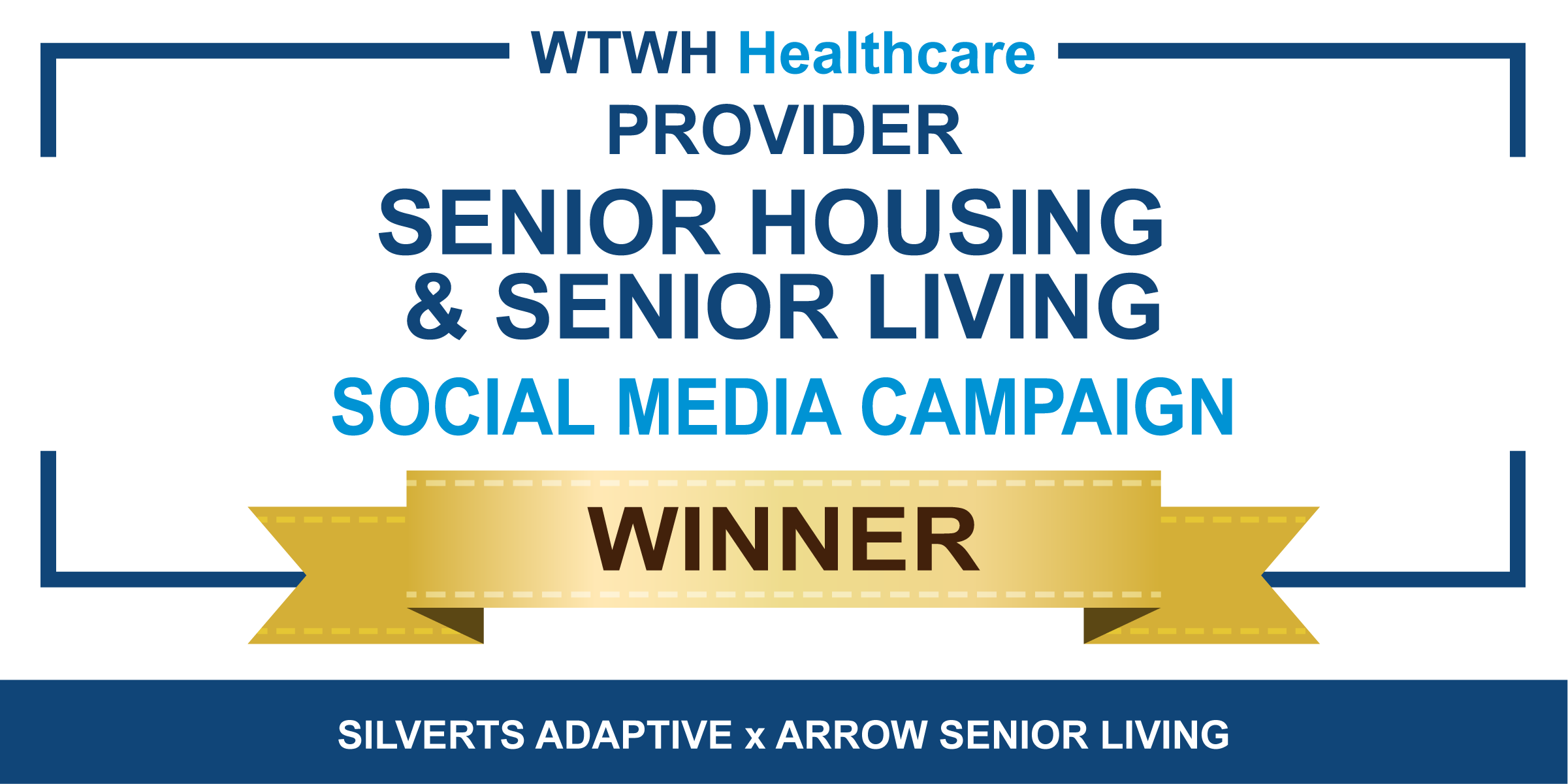 Aspect Awards 2025 Gold Winner: Social Media Campaign for Silverts Adaptive x Arrow Senior Living